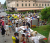 in piazza a Camposampiero